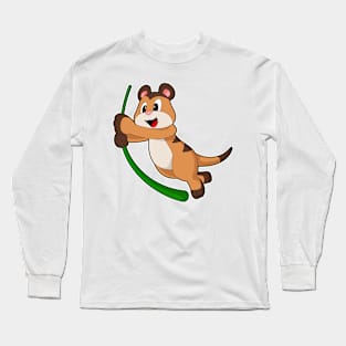 Meerkat Swinging Root rope Long Sleeve T-Shirt